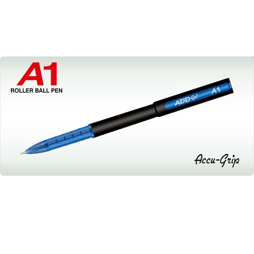 ADD Gel A1 Roller Ball Pen Blue