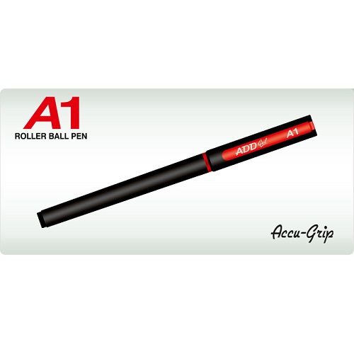 ADD Gel A1 Roller Ball Pen Red