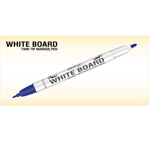 ADD Gel Twin Tip Whiteboard Marker - Blue