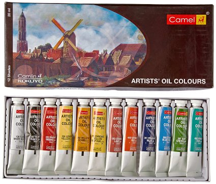 Camel Artist Oil Color 9ml 12 shades