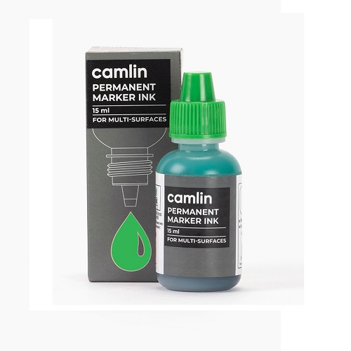 Camlin Permanent Marker Refill 15 ml Green