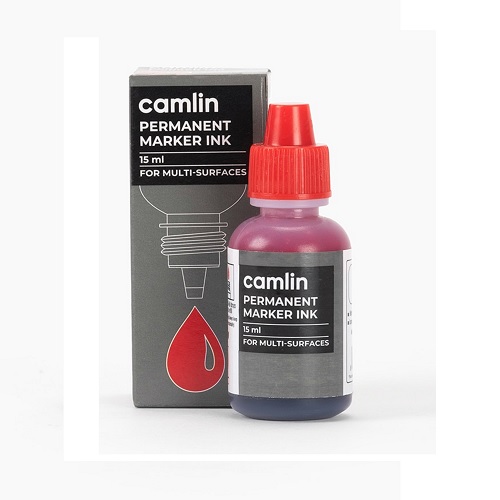 Camlin Permanent Marker Refill 15 ml Red