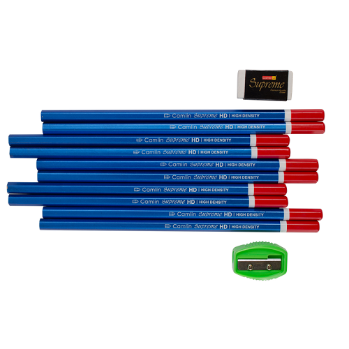 Camlin Supreme HD pencil (Pack of 10 pcs)