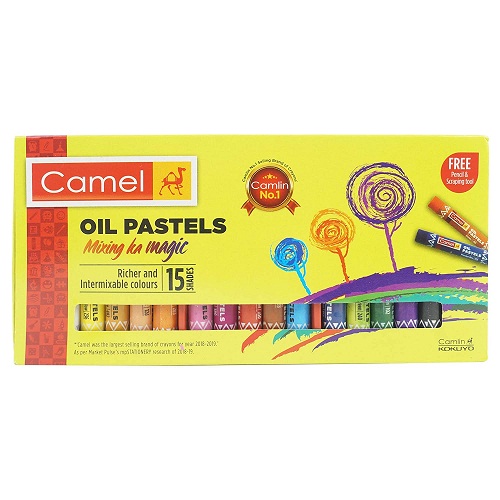 Camlin Oil pastels (15 shades)