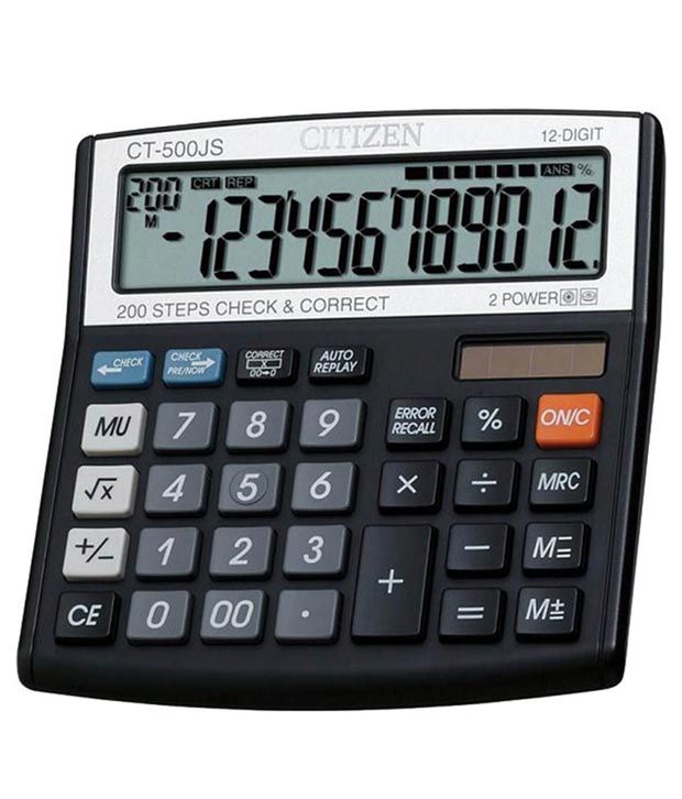 Citizen CT 500 JS Basic Calculator