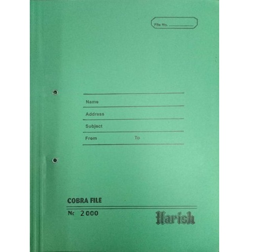 Cobra File No 2000 Medium (Pack of 10)