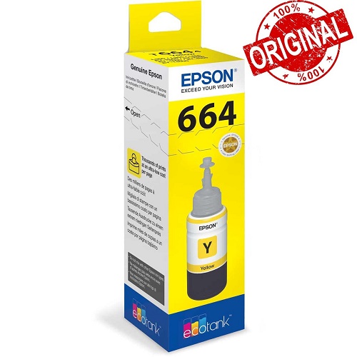 Epson Yellow Ink Bottle 664