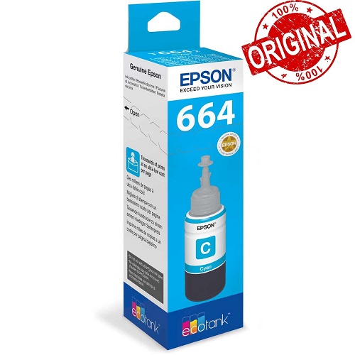 Epson Cyan Ink Bottle 664