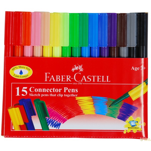 Faber Castell Connector Sketch pens 15