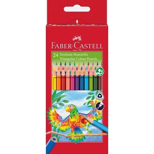 Faber Castell Fullsize Color Pencils 24 Shades