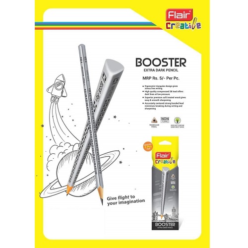 Flair Creative Booster Pencil Pack of 5