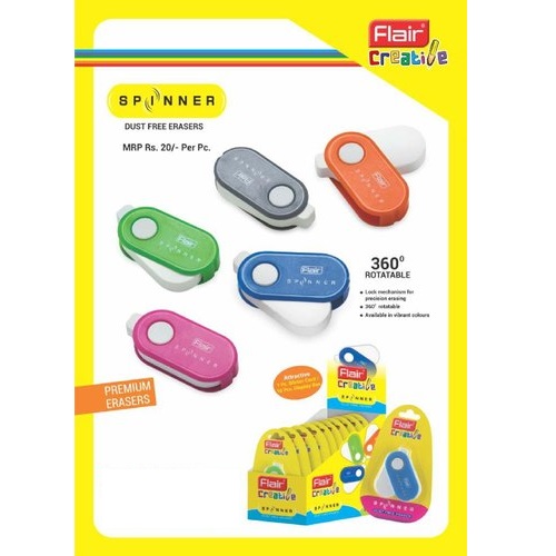Flair Creative Spinner Eraser