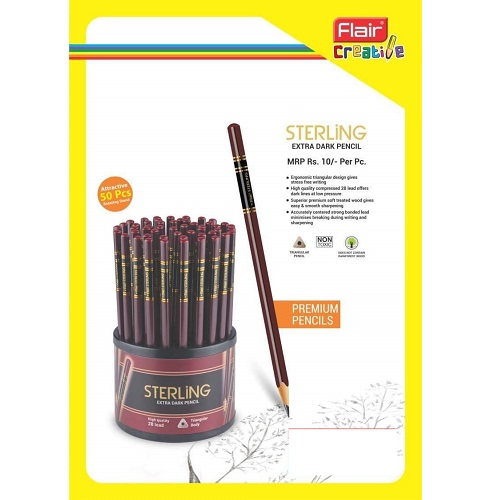 Flair Creative Sterling Pencil Pack of 5