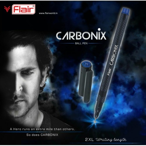 Flair Carbonix Ball Pen Blue (Pack of 5)