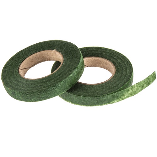 Green floral tape (12 mm, 2 Pieces)