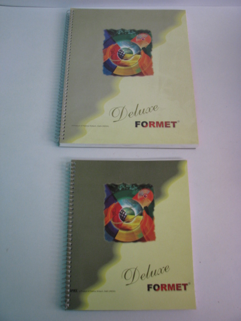 Formet Del Spiral Notebook A4 1/4 100 Pgs