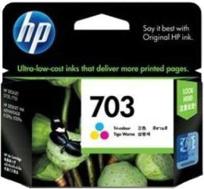 HP 703 Tri-color Ink Cartridge (CD888AA)