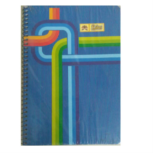 Lotus Spiral Color Notebook No 4 200 pgs