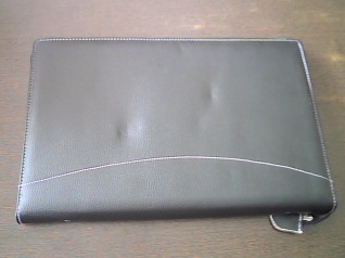 Art Leather Folder w 4D Ring Binder F/S