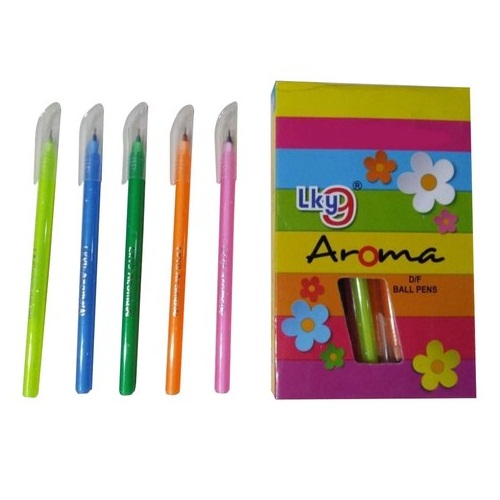 Lky9 Aroma DF Ball Pens Blue(pack of 20)
