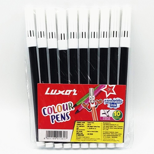 Luxor Sketch Single Color Black (Pack of 10)