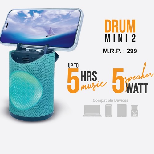 Maxon Drum Mini-2 Bluetooth Speaker