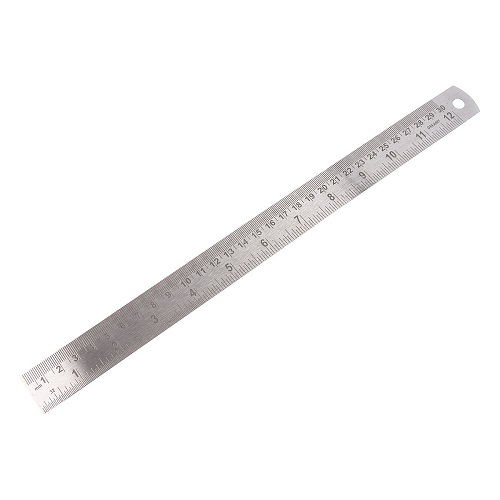 Metal Scale 12" (30cm)