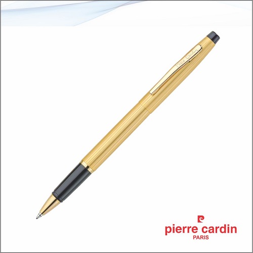 Pierre Cardin KRISS Satin Gold Exclusive Roller Pen