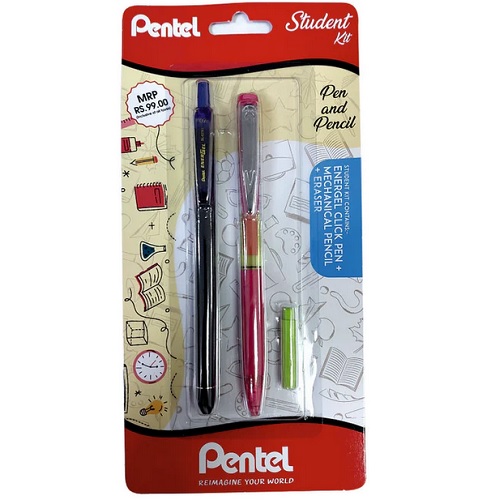 Pentel Student Pen and Pencil Kit