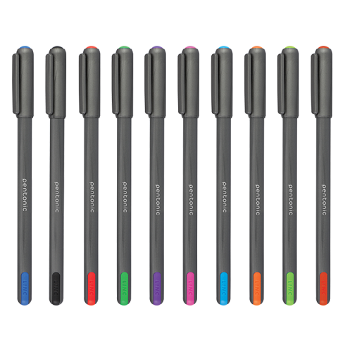 Linc Pentonic Ball Pen Assorted Colors set of 10
