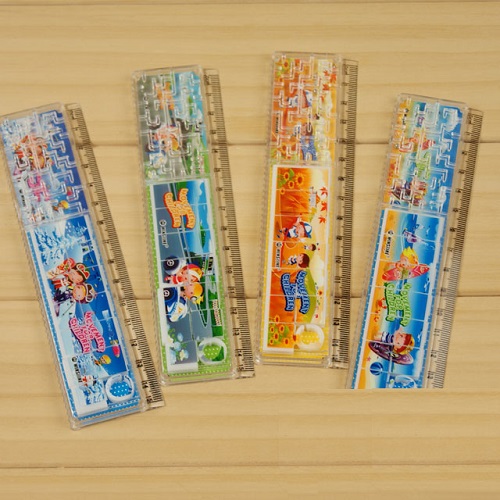 Plastic Ruler w Maze Game 20cm