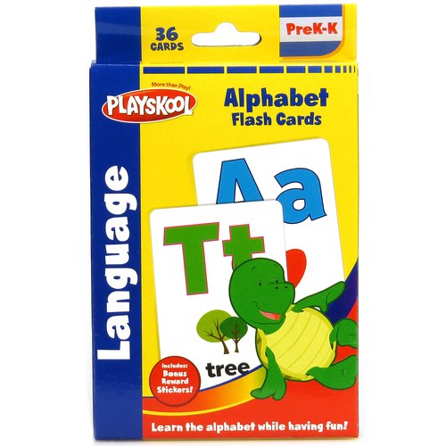 Playskool Preschool Flash Cards - Alphabets 36