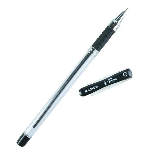 Radius iPen Ball Pen Black (Pack of 5)