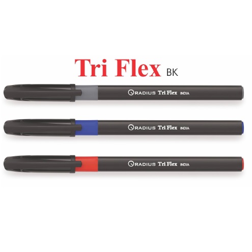 Radius Triflex Ball Pen Blue (Pack of 5)