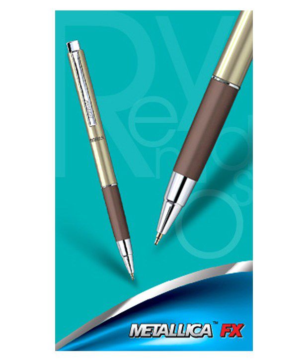 Reynolds Jetter Metallica Fx Ball Pen Blue