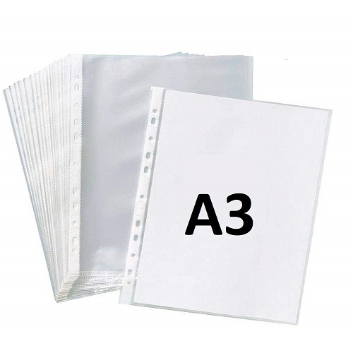 Sheet Protector A3 125 mic (Pack of 50)