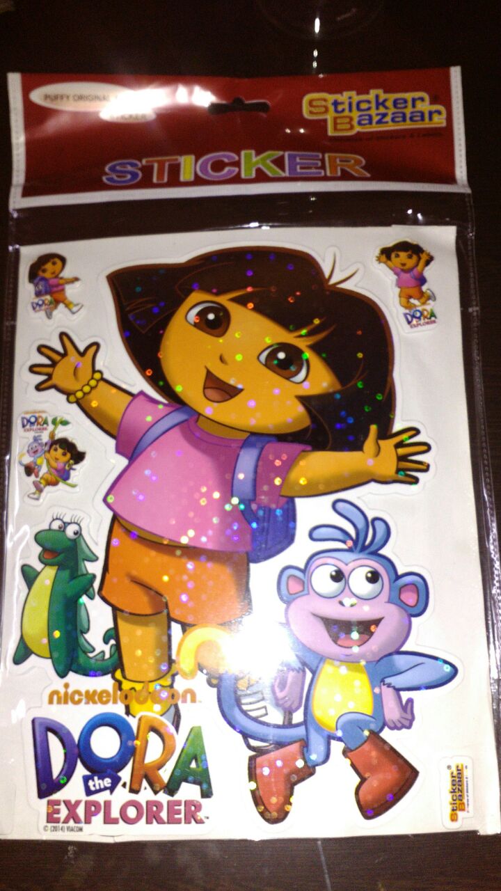 StickerBazaar Puffy Sparkle A4 - Dora