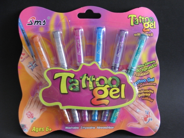 Tattoo Gel with stencil-6