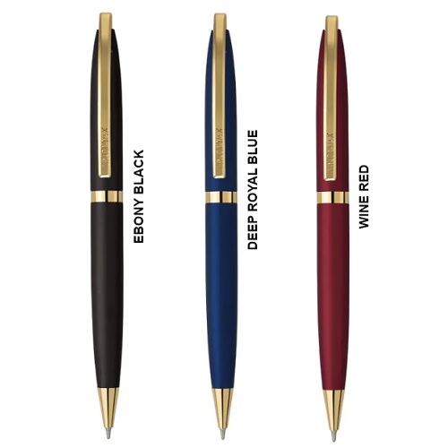 Unomax Nero Gold Jet Ink Ball pen Blue