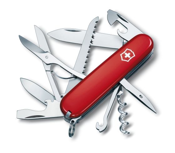 Victorinox 1.3713 -Huntsman 15 Function MultiUtility Swiss Knife