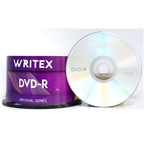 Writex DVD-R Spindle (Pack of 50)