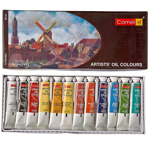 Camel Artist Oil Colors 20ml 12 shades