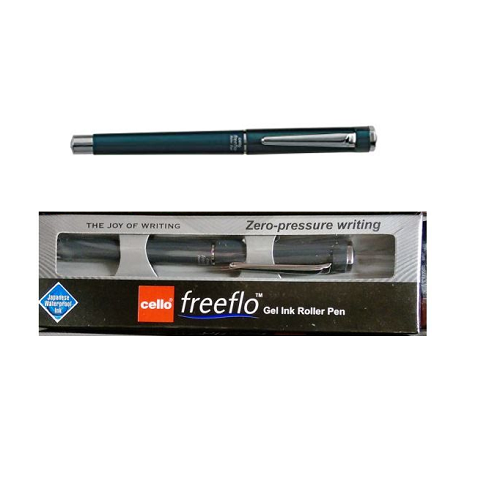 Cello Freeflo Roller Gel Pen Black