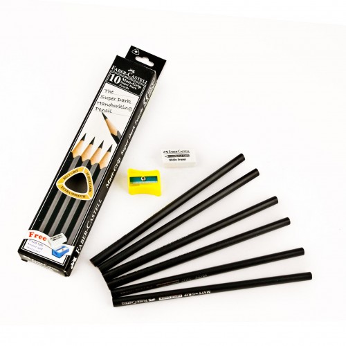 Faber Castell Matt Grip Super Dark Pencil