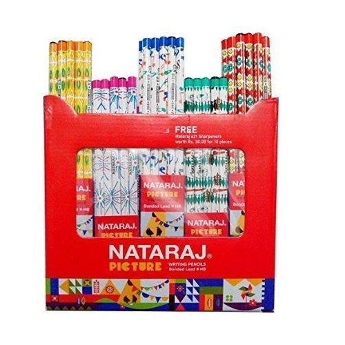 Nataraj Picture Writing 100 Pencil Box