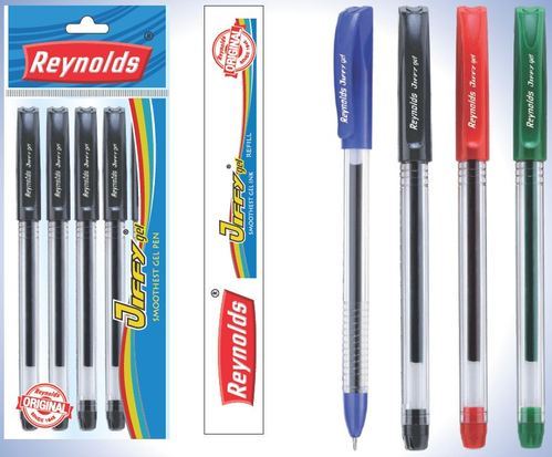 Reynolds Gel Pen Jiffy Blue (Pack of 5)