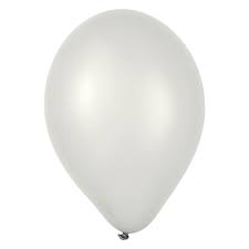 Balloons Rubber Large 50 pcs - White