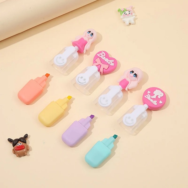 Cute Girl Princess HIghlighter Set 6 Pcs