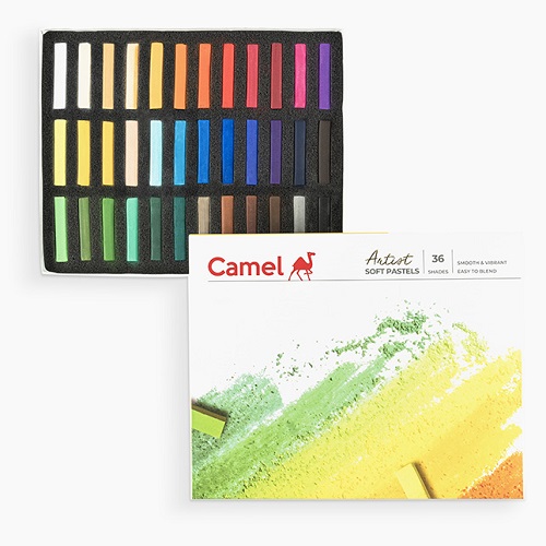 Camlin Kokuyo Camel Artist Soft Pastels (36 Shades)