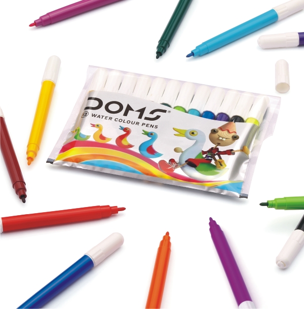 DOMS Sketch Color Pen Max - (12Pcs) : Doms